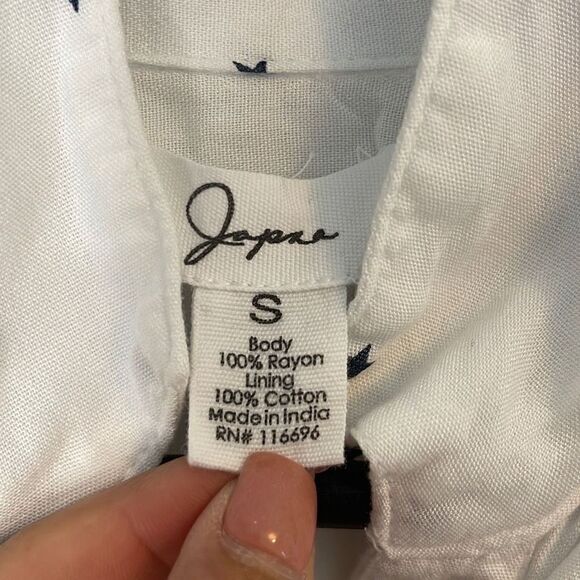 Japna White Polka Dot Mini Dress - Picture 5 of 9